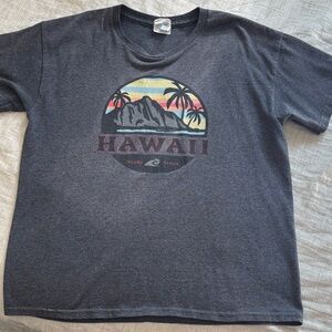 Hawaii Graphic T-Shirt Boys Size Large